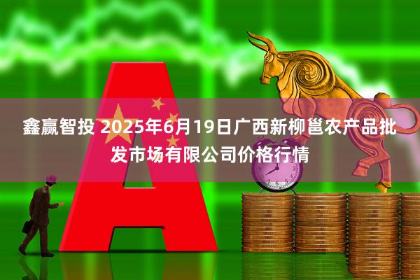 鑫赢智投 2025年6月19日广西新柳邕农产品批发市场有限公司价格行情