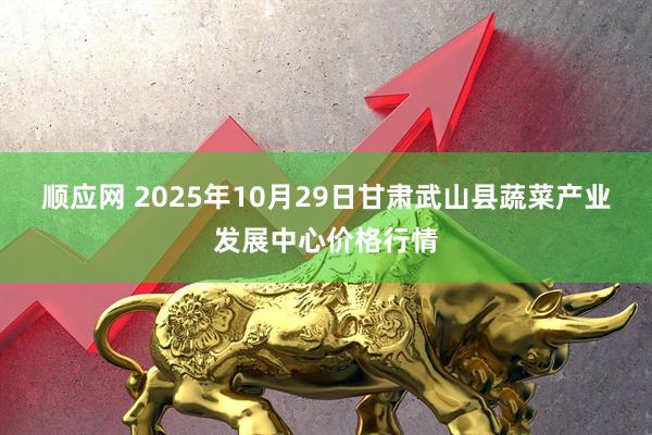 顺应网 2025年10月29日甘肃武山县蔬菜产业发展中心价格行情
