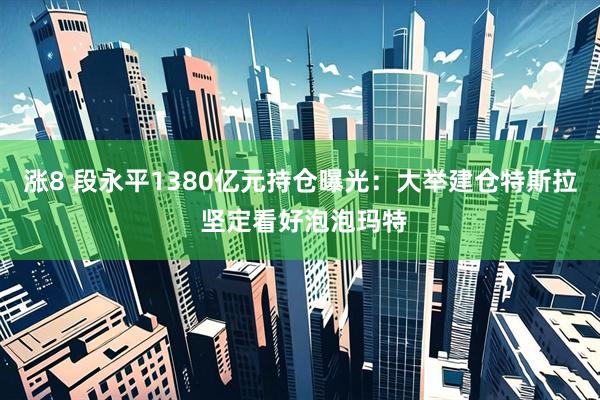 涨8 段永平1380亿元持仓曝光：大举建仓特斯拉 坚定看好泡泡玛特